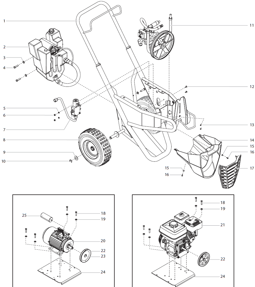 PowrBeast 7700 Main Assembly II